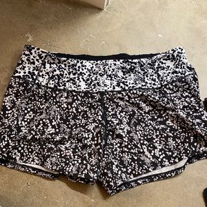 Lululemon shorts size 6. Barely worn.